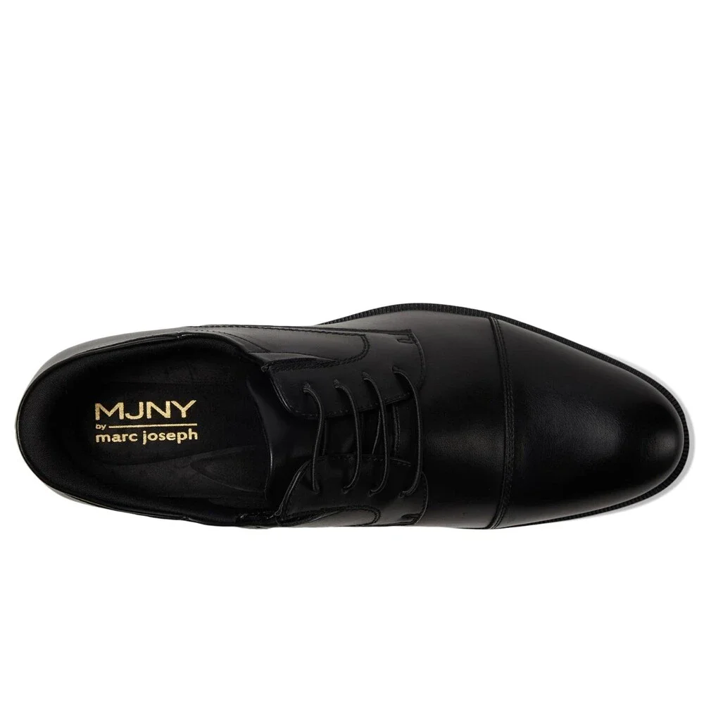 Marc Joseph New York Baker Street Oxford Men's 14 W Black Dress Shoes HTAT1867